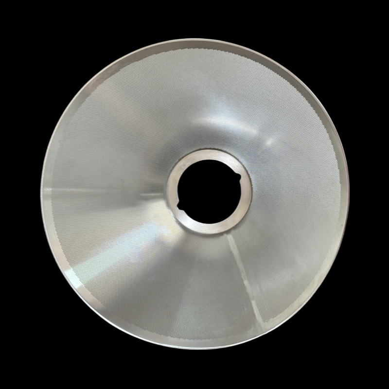 Conical sieve mill screen reference image